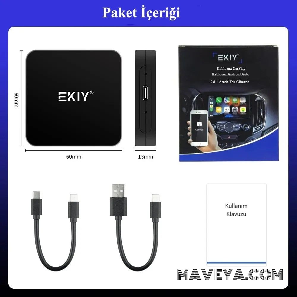 Kablosuz CarPlay Adaptörü