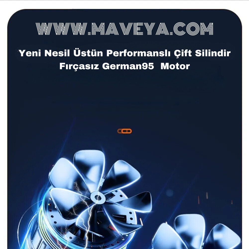 Maveya Şarjlı Lastik Pompası