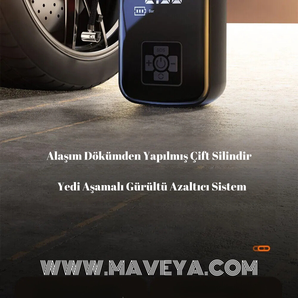 Maveya Şarjlı Lastik Pompası